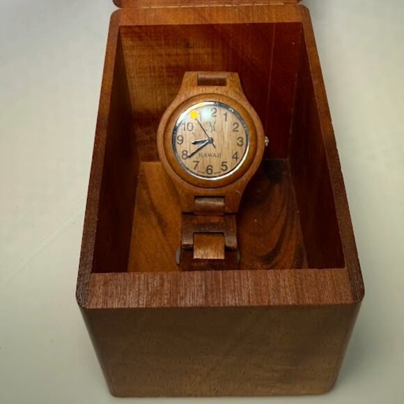 Martin & MacArthur Koa Wood Watch by Tense - 2011 Full Collector’s Set - Picture 2 of 11
